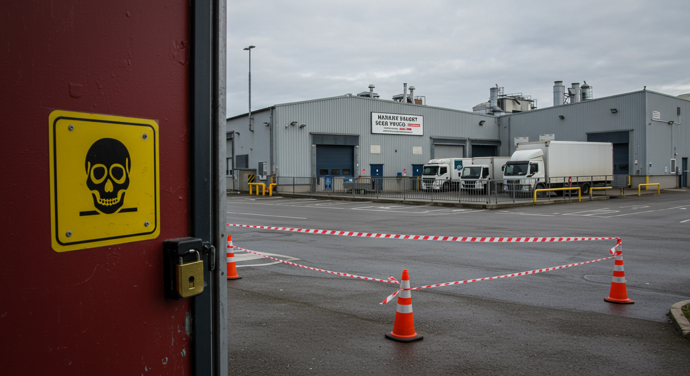 tempo de reentrada em indústria de alimentos